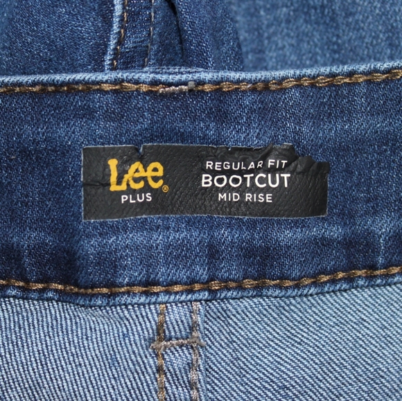 LEE Mid-Rise Bootcut Jeans (20W) - Picture 4 of 8